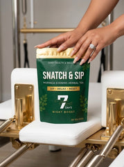 Siret Health & Wellness Snatch & Sip Moringa Evening Herbal Tea - 28 Tea Bags