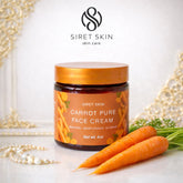 Carrot Pure Face Cream | Hydrating & Reviving Facial Moisturizer | 4oz