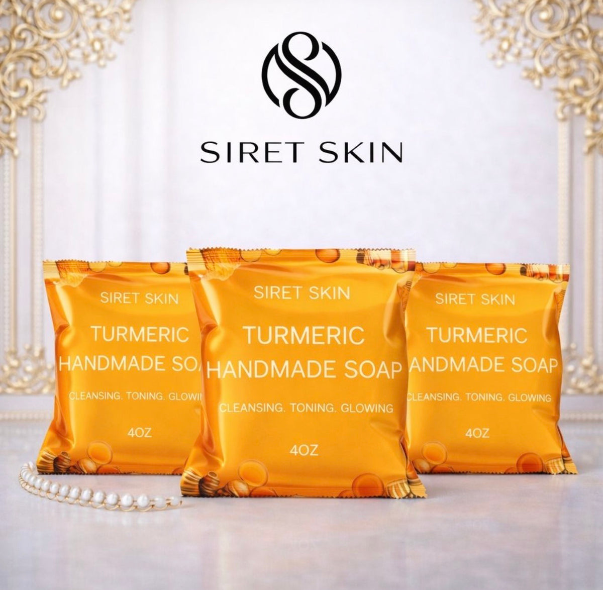 Turmeric soap 3 for $40