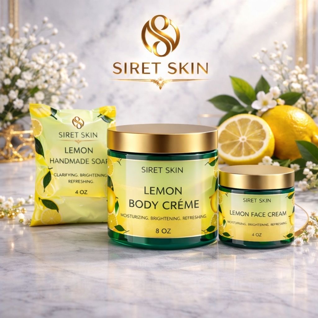 Lemon Brightening Skincare Set