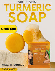 Turmeric soap 3 for $40