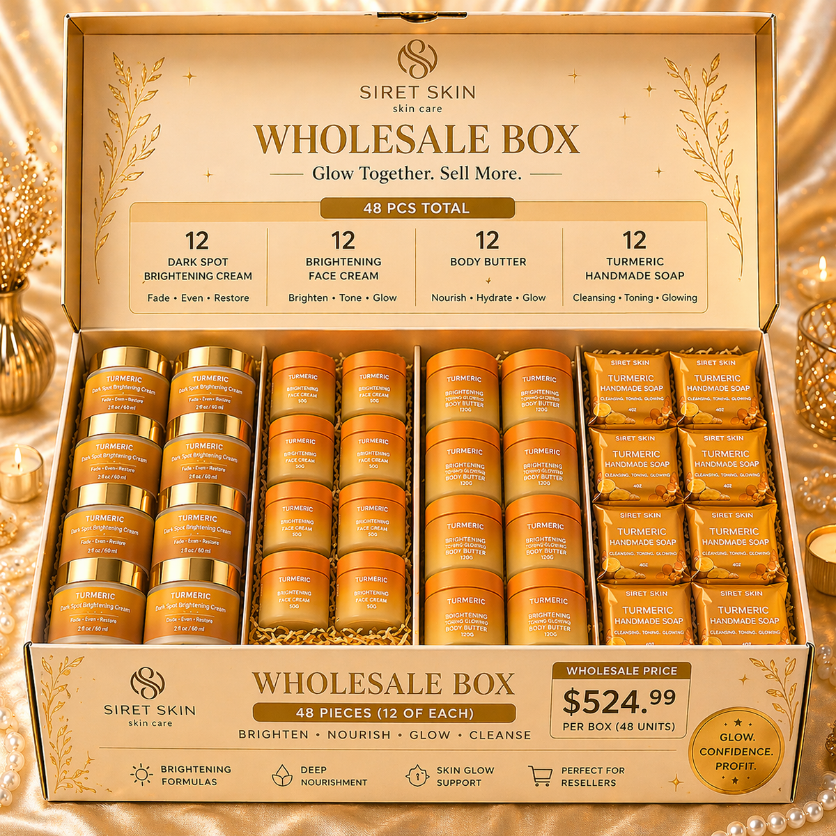 Wholesale Turmeric Box (48pcs)