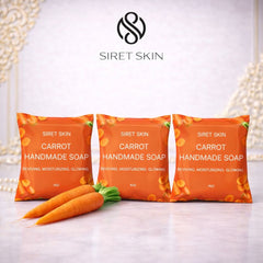 Carrot Glow Soap (3 pieces)