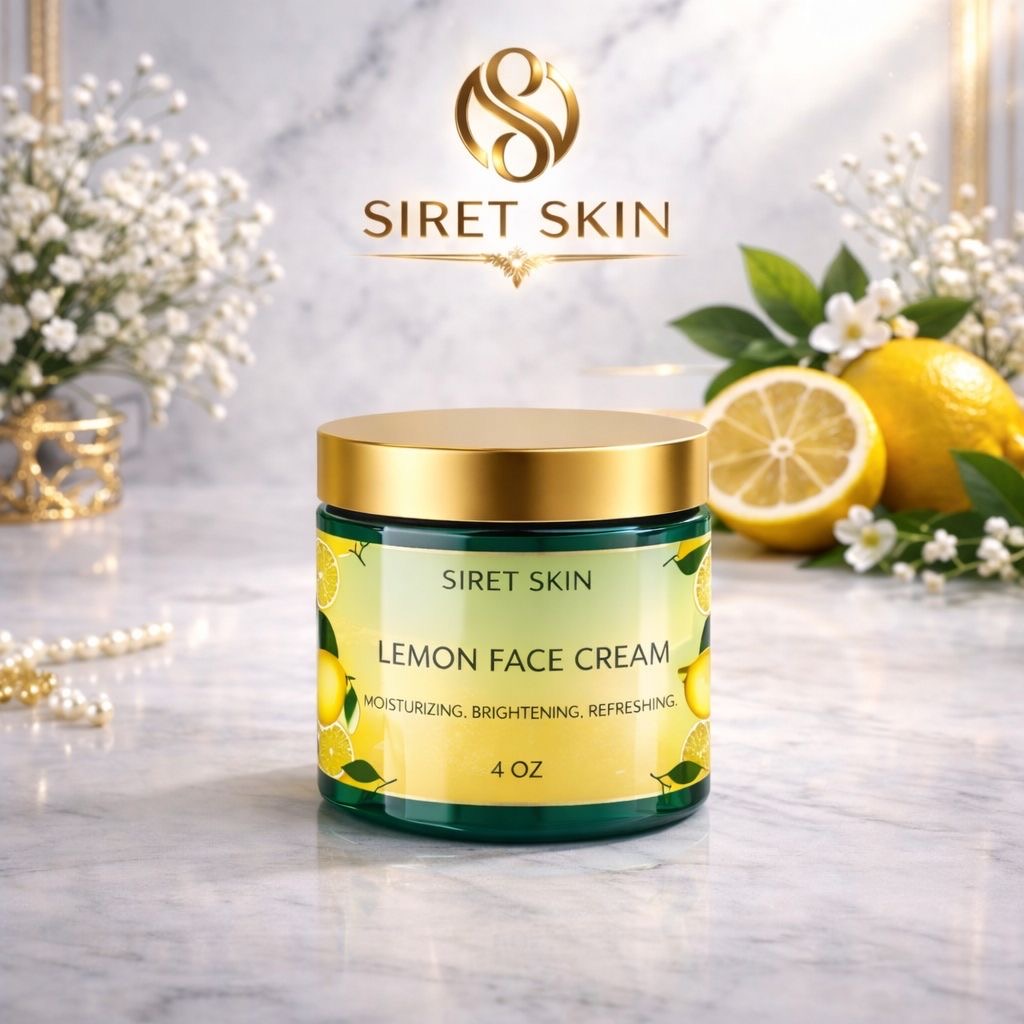 Lemon Face Cream for Brightening