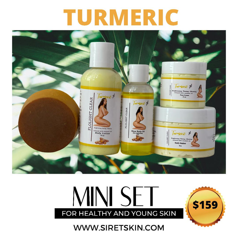 Turmeric skin care Mini set